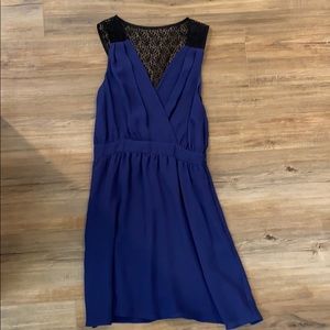 BCBG Navy cocktail dress